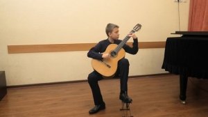 XI СПб конкурс им. Тарреги, Базаров Марк, "Жду известий" А. Виницкий