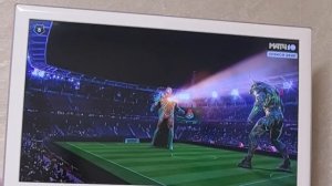 Роботы перед матчем Локомотив - Краснодар трансформеры футбол