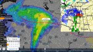 24 ноября южный циклон принесет на ЕТР сильный снег и дожди. Прогноз погоды