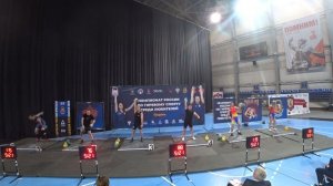 Рывок гири 24 кг Чемпионат России любители 2025 год по гиревому спорту до 95 кг Пермь