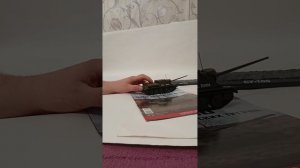 коллекционная модель советской САУ су100 в масштабе 1:43  наши танки выпуск 4