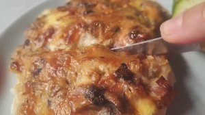 VLOG куриное филе с яблоками. Прогулялись- строят новый парк с спусками.