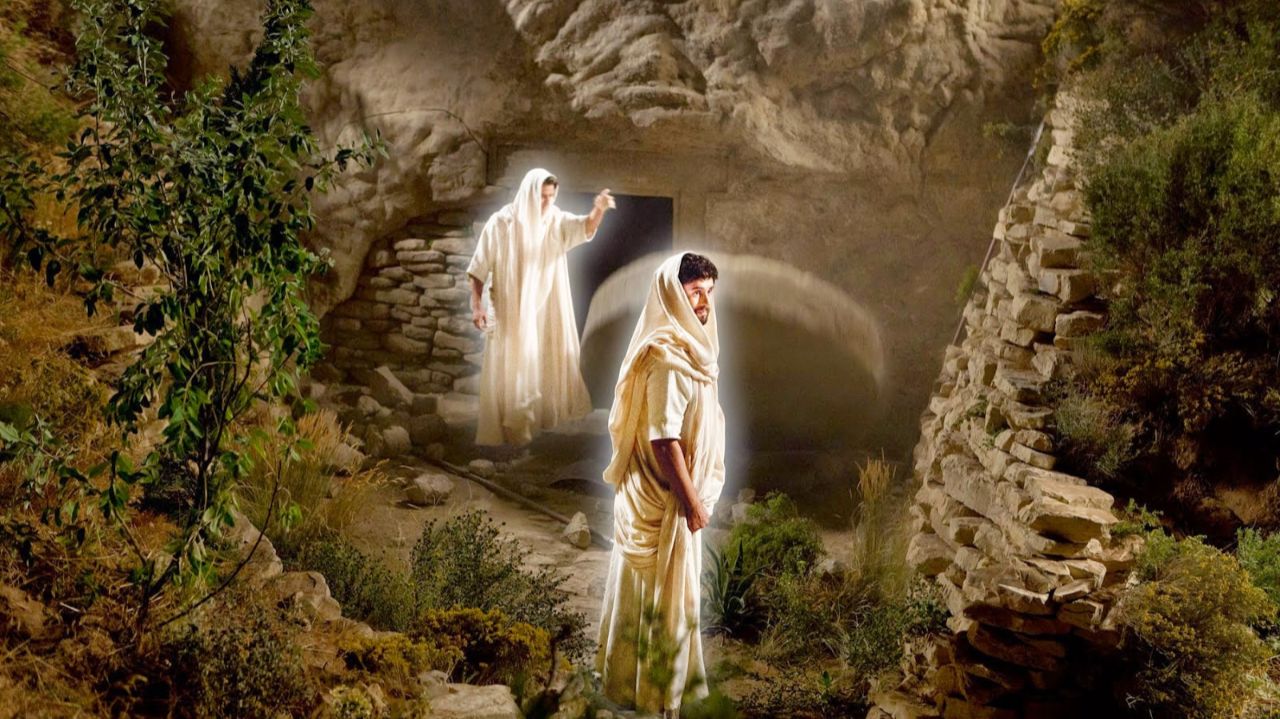 Погребение Иисуса Христа / «Его нет здесь: Он воскрес» / Христос воскресе из мертвых / Библия смотреть онлайн