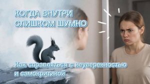 Как справляться с неуверенностью и самокритикой