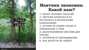 Маятник экономик. Какой наш?