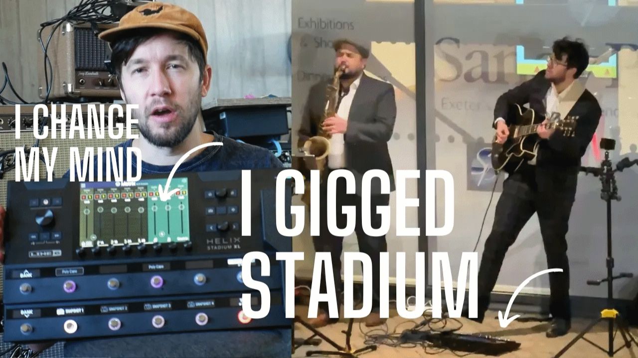 John Nathan Cordy: I Gigged the Helix Stadium XL (At a Stadium) - I've Changed My Mind