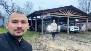 Едем поздравлять тещу с днем рождения. Нельзя отказаться! Вернулись домой с полной машиной гостинцев