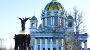 Архангел Михаил скульптурная композиция в Челябинске