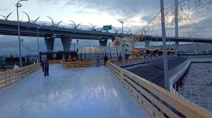 Каток у Флагштока в Санкт-Петербурге