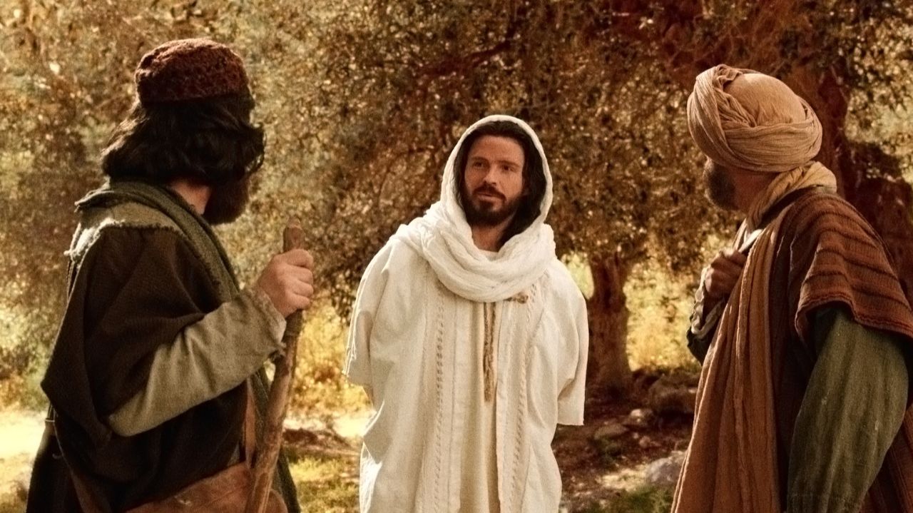 Явление воскресшего Христа ученикам по дороге в Эммаус / Дорога в Эммаус / Иисус и его ученики смотреть онлайн