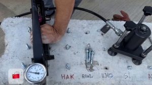 Испытания клиновых анкеров