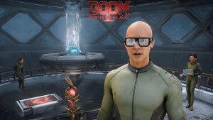 DOOM Eternal №14 Режим "Игросериал" 4k 60к/с - Встреча с людьми.