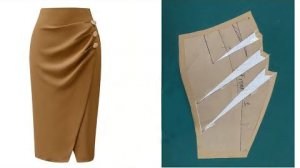 Моделирование и пошив юбки со скадками