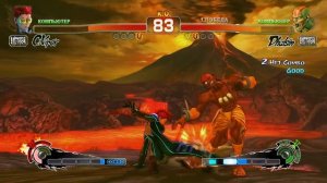Ultra Street Fighter IV C.Viper VS Dhalsim