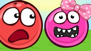 Новый КРАСНЫЙ ШАР, Красныш спасает деревню красных шариков