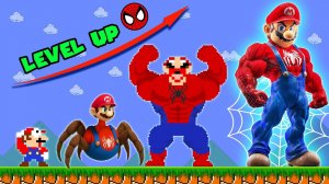 🕷️Эволюция Марио! Новый человек паук!