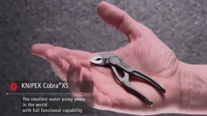 Переставные  клещи KNIPEX L-100 мм,COBRA XS KN-8700100