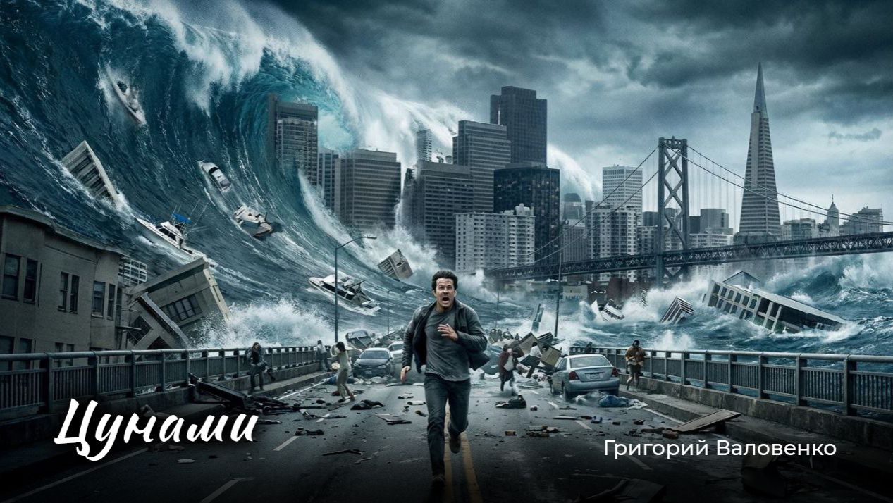 Цунами - просто новая песня Не мёртвого поэта! Поёт  - Нейросеть. Автор - Григорий Валовенко.