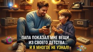 Sevius_TV: Шок от папиных "сокровищ"! Сева узнаёт (или не узнаёт) ретро-гаджеты из 90-Х и 2000-Х.