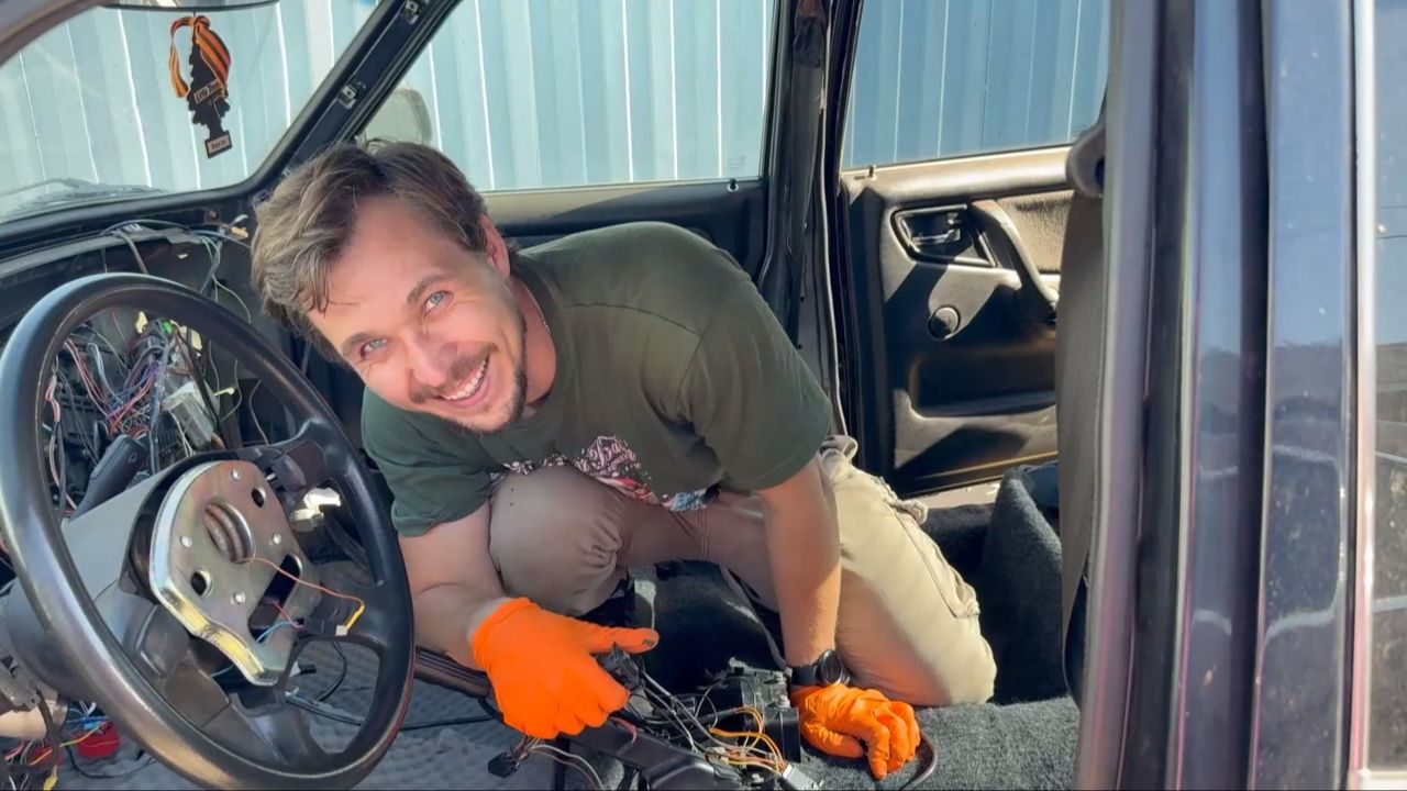 ГАЗ-3102. Внеплановое видео из архива