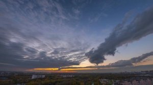 Закат над Питером без Драконид 2025.10.07 [2K | Dua Lipa — Love Again]