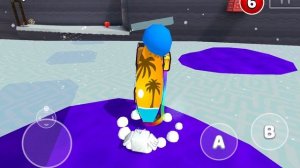 Как быстро пройти миссию паркур в снежной долине в Super Bear Adventure!