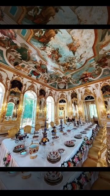 Павильон «Эрмитаж» в Царском Селе. Интерьеры