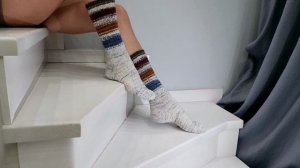 Гольфы из новой пряжи для СП Носочная коробочка-5