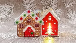 Вышивка крестом. Предновогоднее настроение.