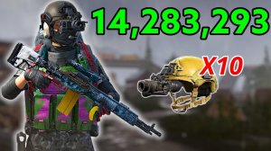 Охота на T7 с прибылью более 14 миллионов в ночном режиме на ферме в 120 тысяч Arena Breakout