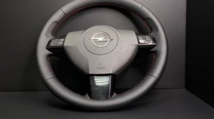 Opel Astra H. Перетяжка руля