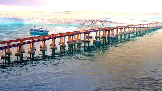 Крымский мост 2018. Мост через керченский пролив открыт!