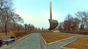 Магнитогорск, сквер 50-летия ММК, набережная реки Урал, парк Ветеранов Магнитки, пляж (05.11.2020)