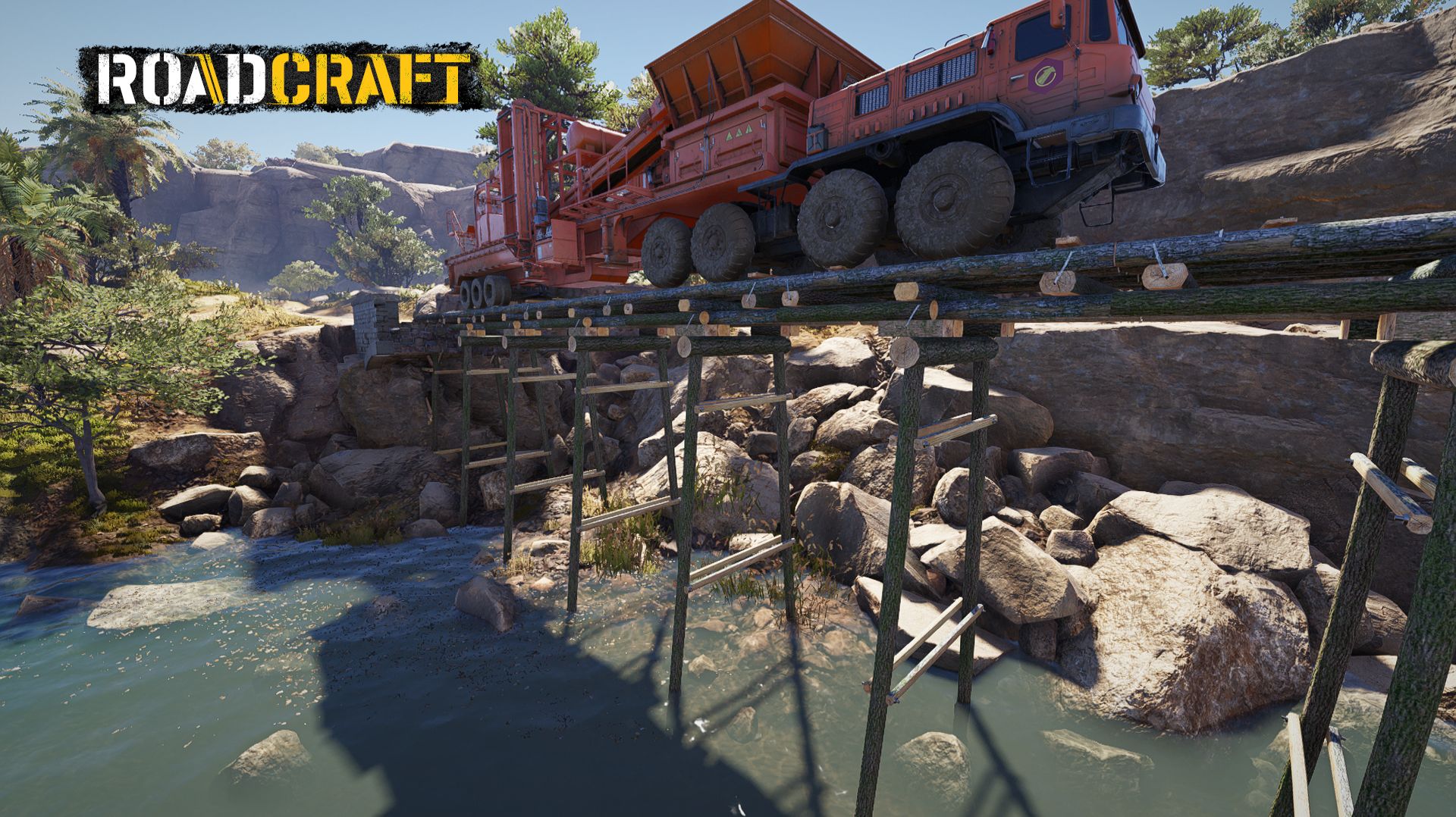 RoadCraft Режим хардкор #Привал1 Новый гараж Досадное падение Находчивый студент