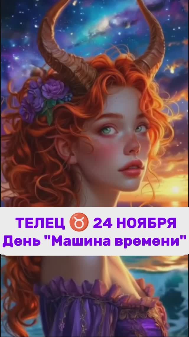 24 НОЯБРЯ ТЕЛЕЦ ♉ Гороскоп #гороскоп #гороскопдня #прогнознадень