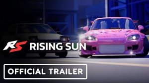 В трейлере Rising Sun показали разнообразие машин и трассы анимешной гонки