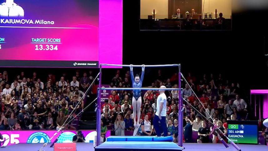 Россиянка Милана Каюмова стала чемпионкой мира на брусьях среди юниоров