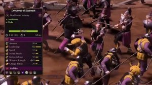 Дечала в Total War WARHAMMER III - Tides of Torment (Потоки мучений) - геймплей Слаанеша