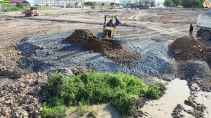 Строительство, планировка, засыпка , очередной обзор