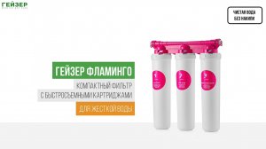 Фильтр Гейзер Фламинго (без крана)
