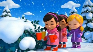 Птички зимой