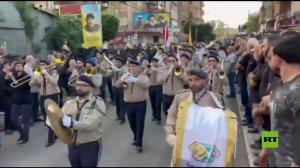 لبنان.. تشييع القيادي في حزب الله هيثم الطبطبائي في الضاحية الجنوبية