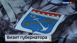 Губернатор Ленинградской области в очередной раз посетил подшефное Енакиево