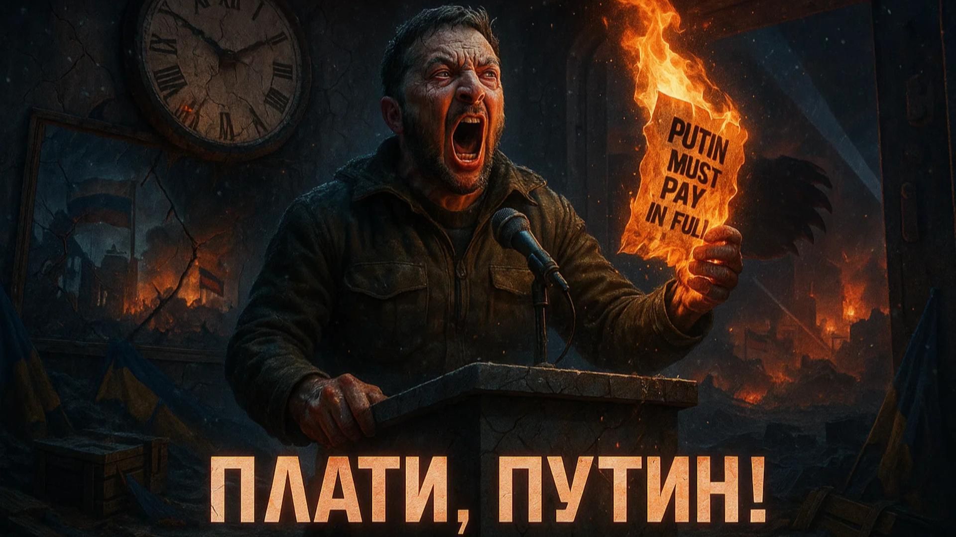 ⚖️🔥 Дэниел Дэвис | Зеленский вынес приговор: Путин должен расплатиться за всё