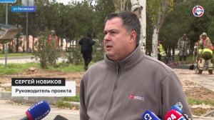 На улице Лиговской завершается благоустройство пешеходной зоны