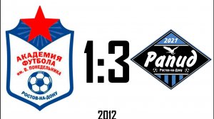 Академия 1:3 Рапид 2012
