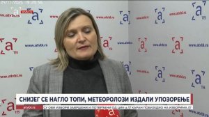 Снијег се нагло топи, метеоролози издали упозорење