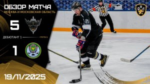 ОБЗОР / ФИЛИН - ГВМУ МО РФ / 19.11.25 / ОХМ МОСКВА /  ДИВИЗИОН ДЕБЮТАНТ 1