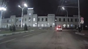 Тамбов. От кольца Магистральная - Мичуринская до жд вокзала за 11 минут