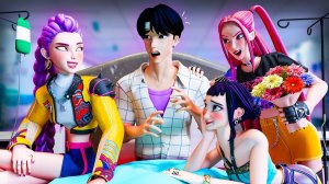 С КЕМ БУДЕТ ВСТРЕЧАТЬСЯ ДЖИНУ! KPop Demon Hunters Animation